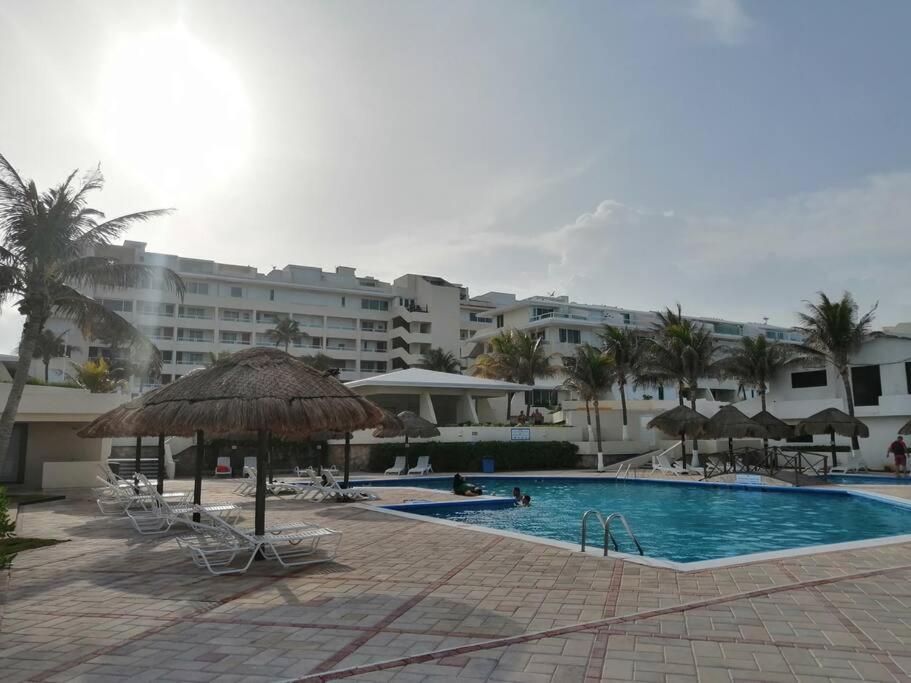 Confortable Depa En Condominio Frente Al Mar! Κανκούν Εξωτερικό φωτογραφία