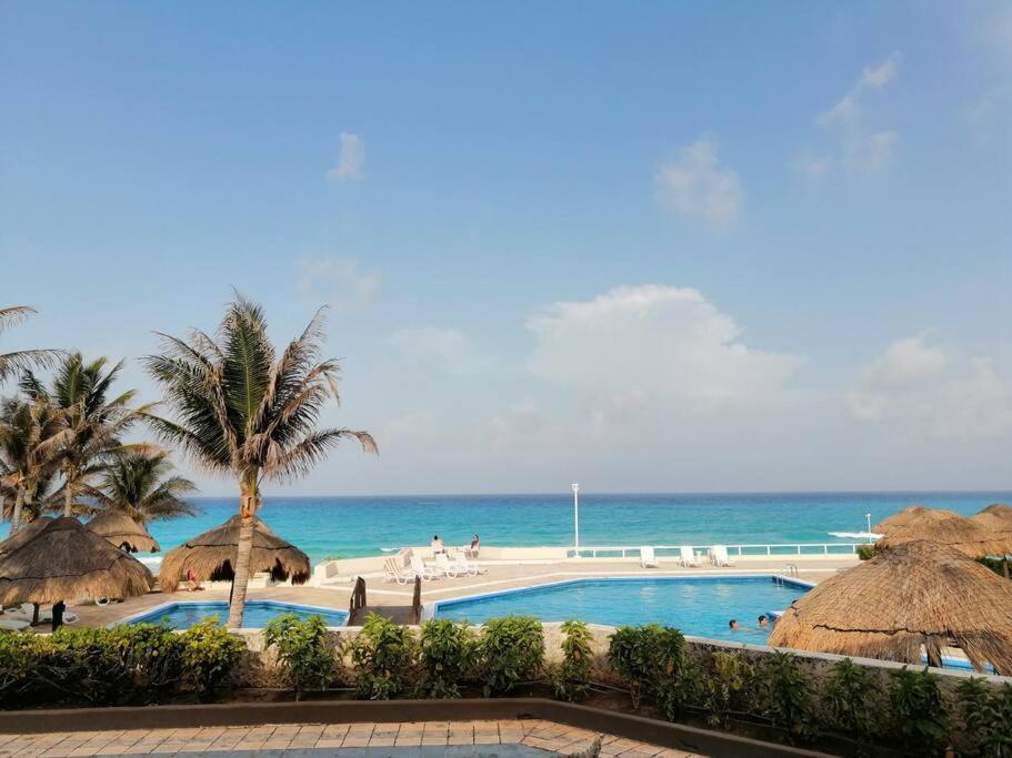 Confortable Depa En Condominio Frente Al Mar! Κανκούν Εξωτερικό φωτογραφία