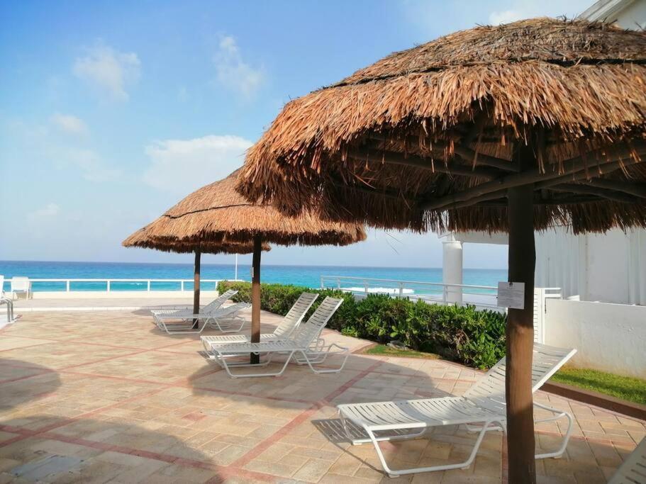 Confortable Depa En Condominio Frente Al Mar! Κανκούν Εξωτερικό φωτογραφία
